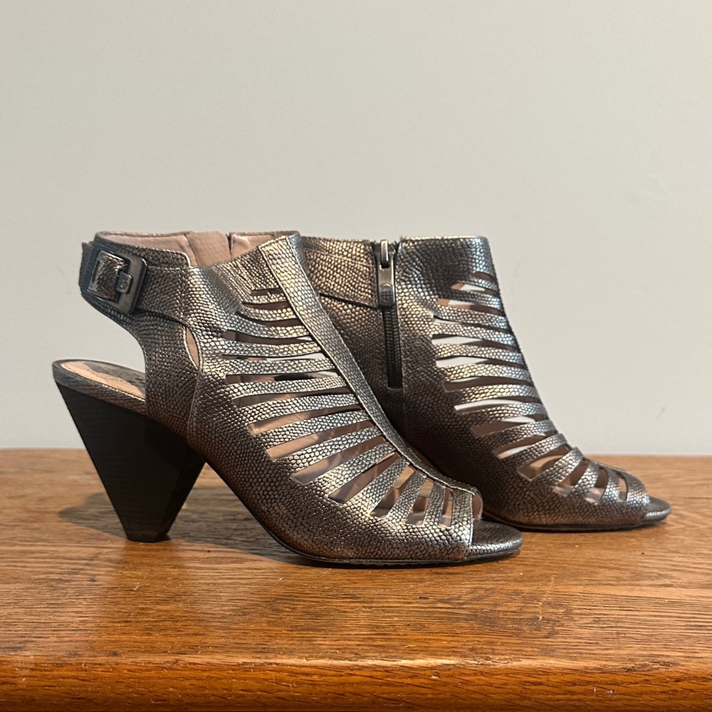 Vince Camuto Eliana Metallic Heeled Sandals